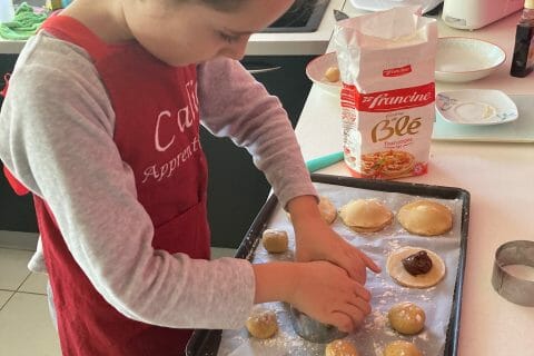 Cliquez pour zoomer ! Cookies fourrés au nutella Thermomix par Mamounette et Califouette