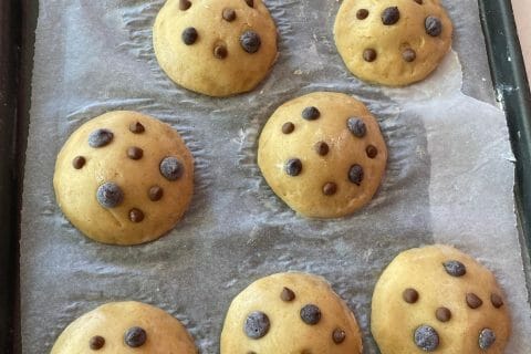 Cliquez pour zoomer ! Cookies fourrés au nutella Thermomix par Mamounette et Califouette