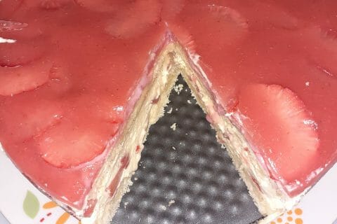 Cliquez pour zoomer ! Fraisier Thermomix par Jessica