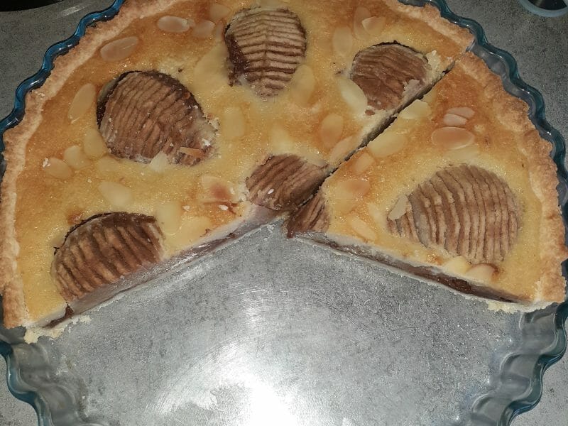Cliquez pour zoomer ! Tarte poires et chocolat Thermomix par Jessica