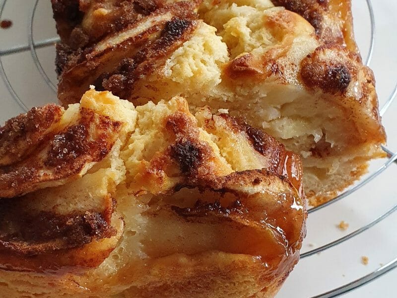 Cliquez pour zoomer ! Cake aux pommes à l’ancienne Thermomix par sam_dias