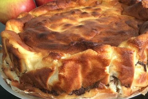 Cliquez pour zoomer ! Gâteau à la faisselle, poires et chocolat Thermomix par sam_dias