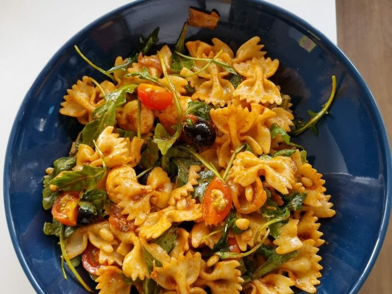 Cliquez pour zoomer ! Salade de pâtes méditerranéenne Thermomix par sam_dias