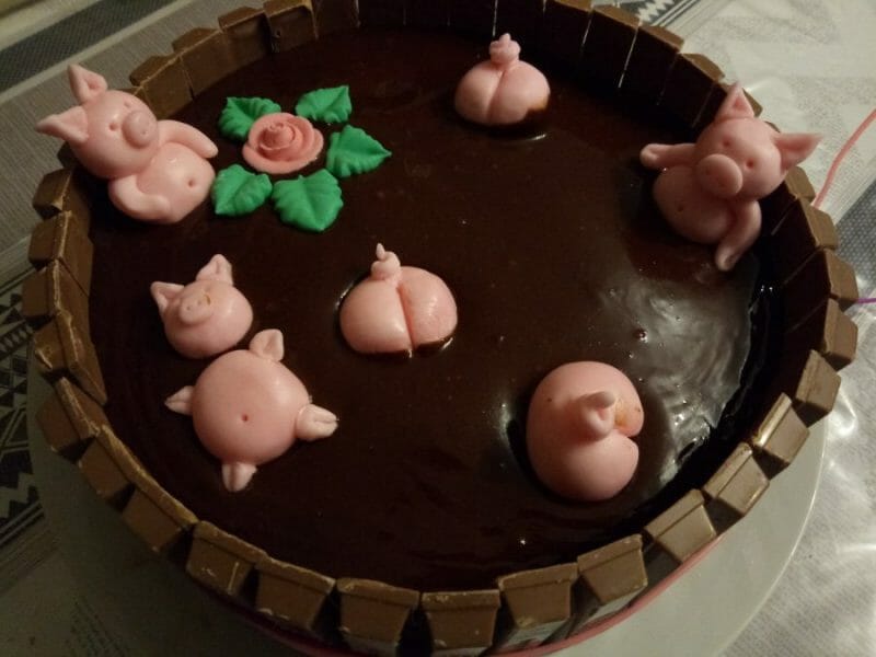 Cliquez pour zoomer ! La mare aux cochons Thermomix par Red-cherry