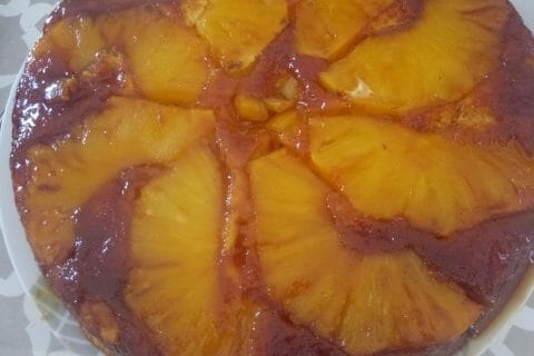 Cliquez pour zoomer ! Gâteau renversé à l’ananas au Thermomix