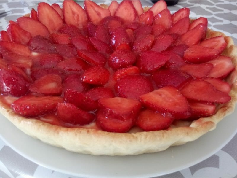Cliquez pour zoomer ! Tarte aux fraises Thermomix par Red-cherry