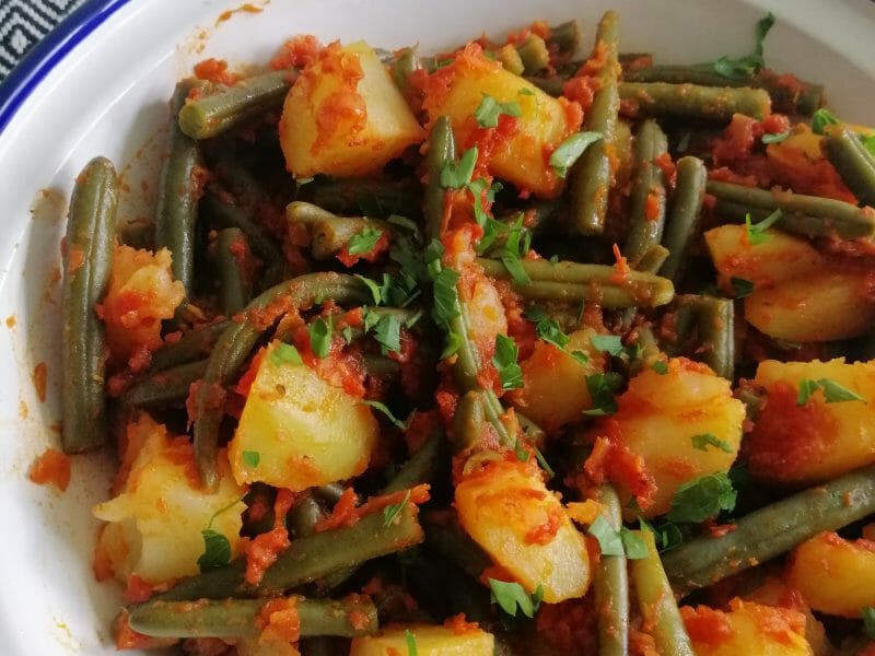 Cliquez pour zoomer ! Haricots verts à l’italienne Thermomix par 1001elisa