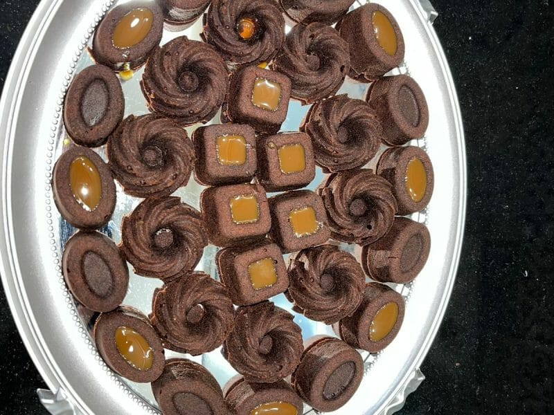 Cliquez pour zoomer ! Financiers au chocolat Thermomix par ibtissamb