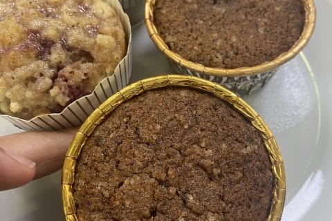 Cliquez pour zoomer ! Muffins crème de marrons Thermomix par ibtissamb