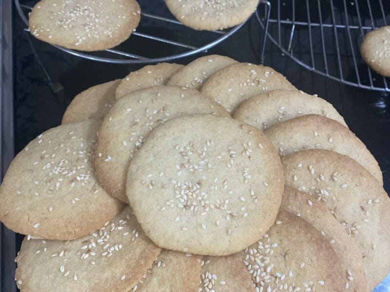 Cliquez pour zoomer ! Biscuits au sésame Thermomix par ibtissamb