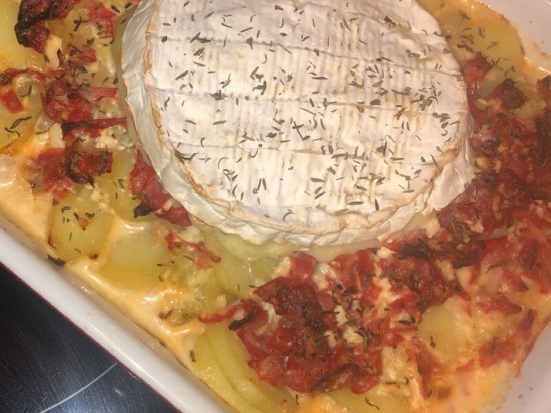 Cliquez pour zoomer ! Gratin de pommes de terre à la normande Thermomix par stephanie_259