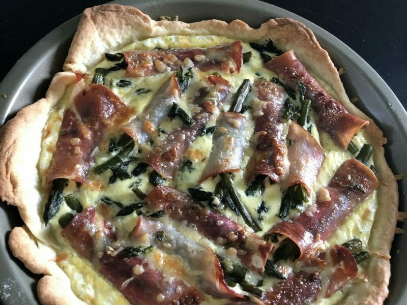 Cliquez pour zoomer ! Tarte asperges et jambon Thermomix par piothilie