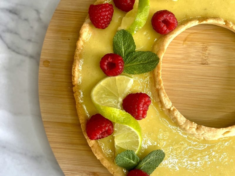 Cliquez pour zoomer ! Tarte mojito Thermomix par Anaïs28