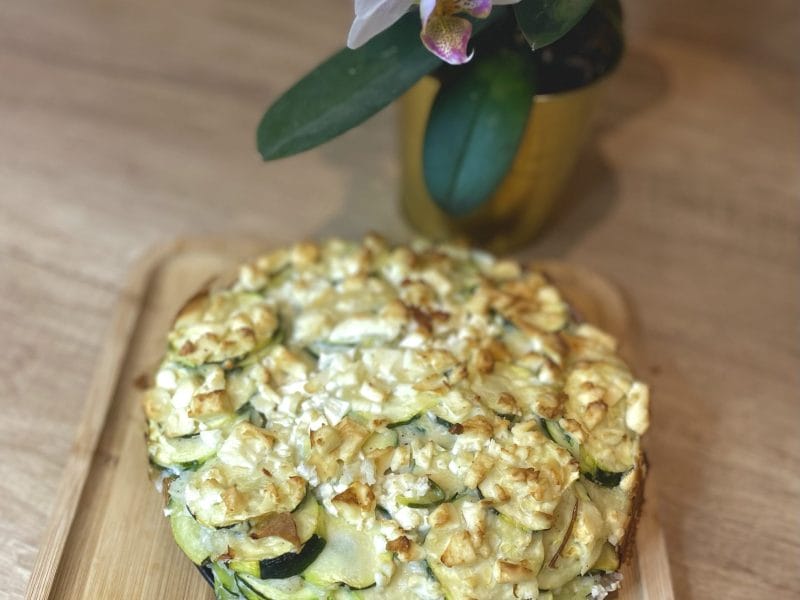 Cliquez pour zoomer ! Gâteau invisible aux courgettes Thermomix par Anaïs28