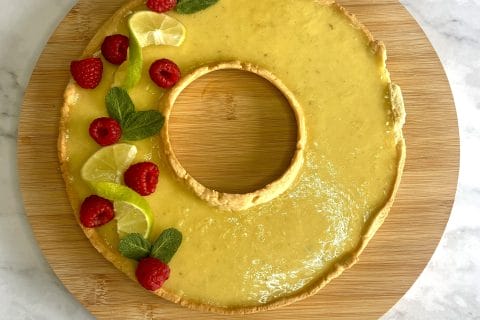 Cliquez pour zoomer ! Tarte mojito Thermomix par Anaïs28