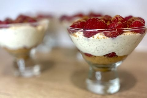 Cliquez pour zoomer ! Tiramisu aux framboises et spéculoos Thermomix par Anaïs28