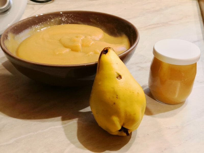 Cliquez pour zoomer ! Compote coings et pommes Thermomix par roxy43