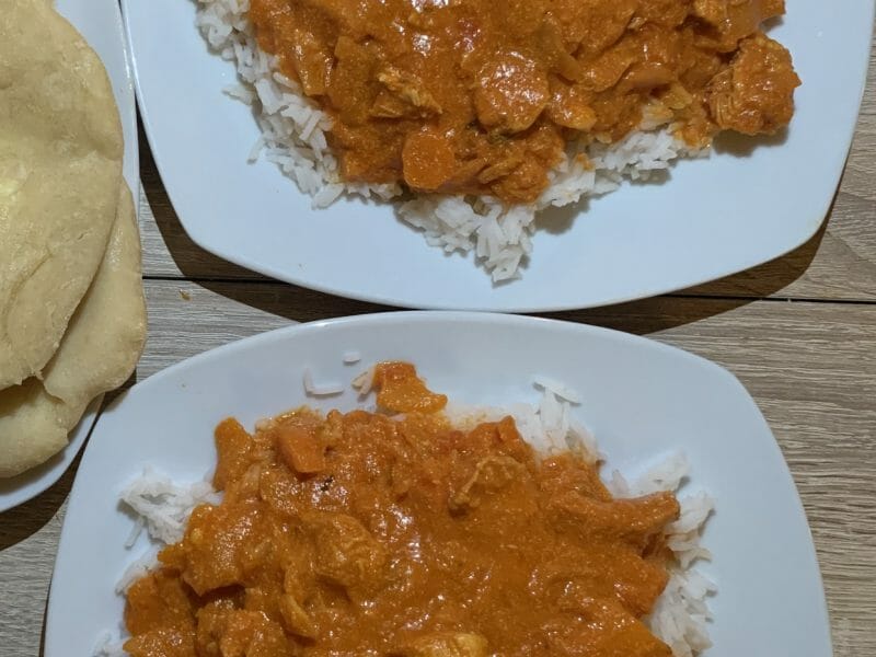 Cliquez pour zoomer ! Butter Chicken Thermomix par Elodie 🕊