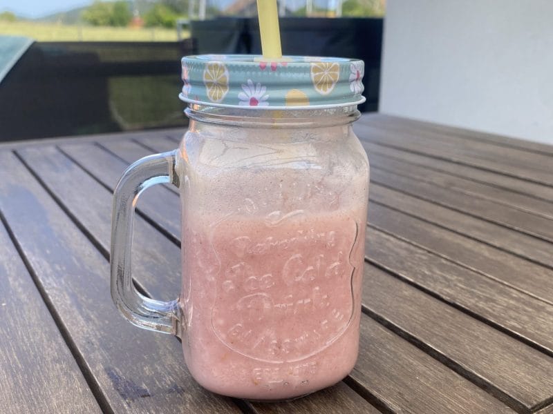 Cliquez pour zoomer ! Smoothie fruits rouges et banane Thermomix par AuroreClara