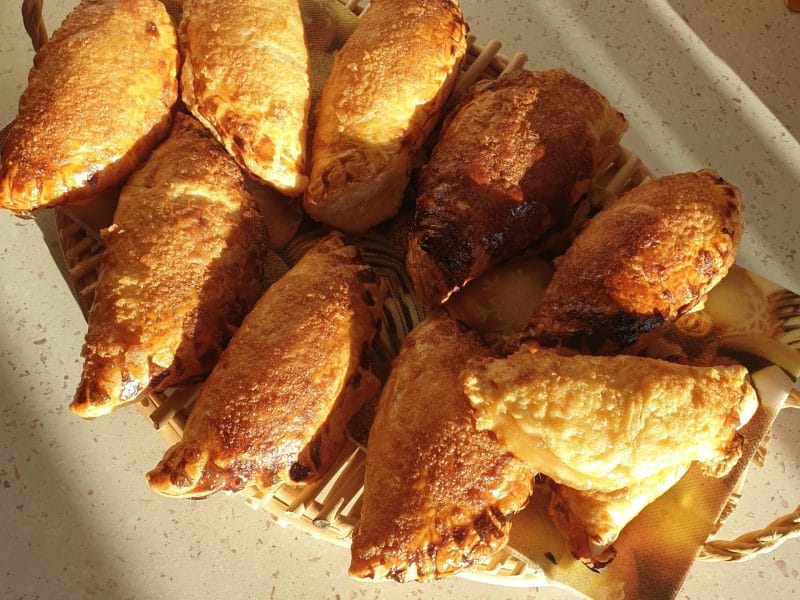 Cliquez pour zoomer ! Chaussons express pommes raisins Thermomix par vanath