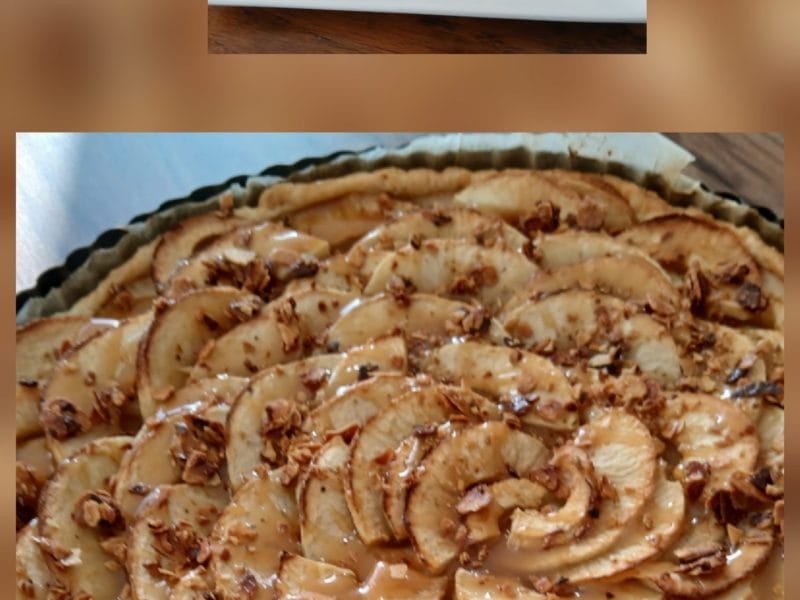 Cliquez pour zoomer ! Tarte pom’pote et caramel beurre salé Thermomix par flo379