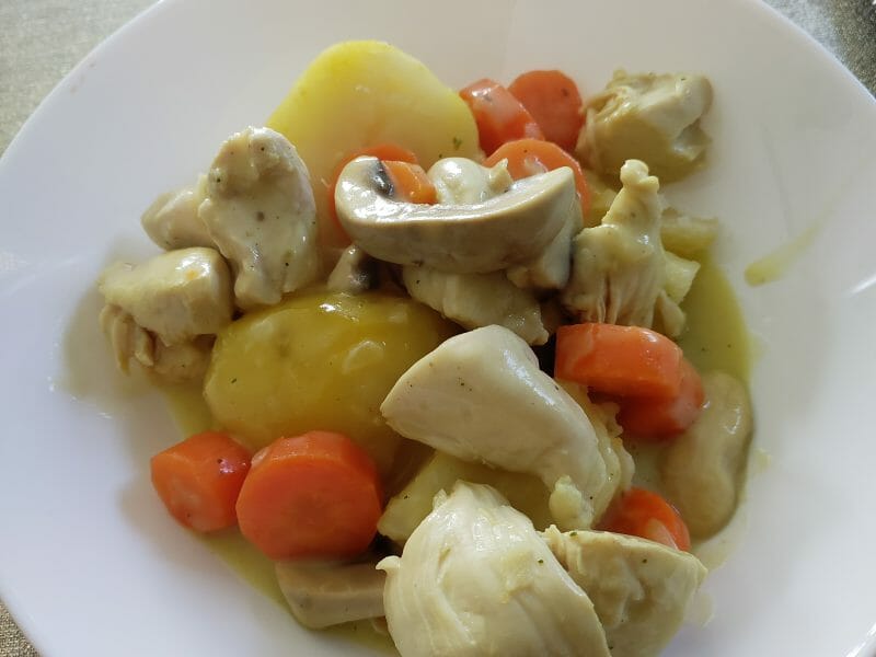Cliquez pour zoomer ! Blanquette de poulet Thermomix par mc_8