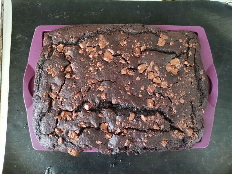 Cliquez pour zoomer ! Brownie magique aux haricots rouges Thermomix par celine_281