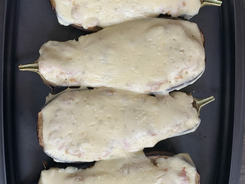 Cliquez pour zoomer ! Aubergines farcies au thon Thermomix par celine_281