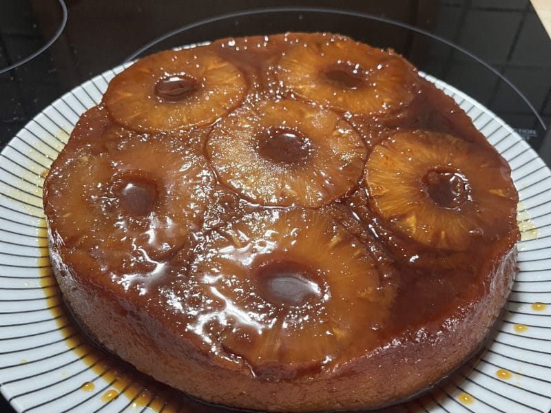 Cliquez pour zoomer ! Gâteau renversé à l’ananas Thermomix par jennifer_90