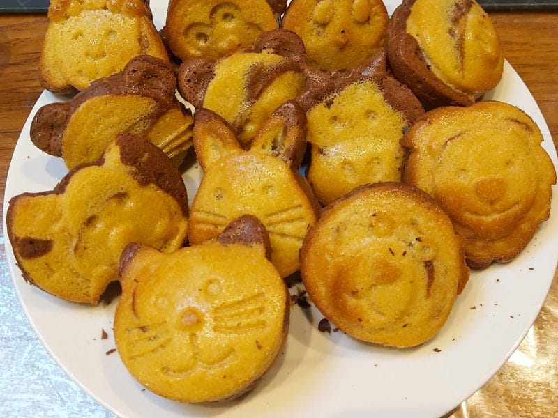 Cliquez pour zoomer ! Marbré au chocolat Thermomix par lumaf