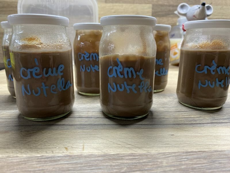Cliquez pour zoomer ! Crème dessert au Nutella Thermomix par trucmich