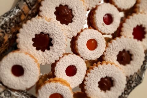 Cliquez pour zoomer ! Sablés à la confiture Thermomix par moumayoub