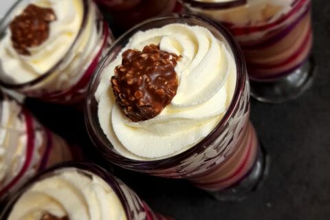Cliquez pour zoomer ! Crème dessert au Ferrero Rocher Thermomix par moumayoub