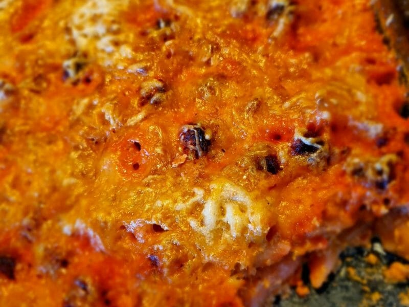 Cliquez pour zoomer ! Gratin de torsades aux merguez Thermomix par moumayoub