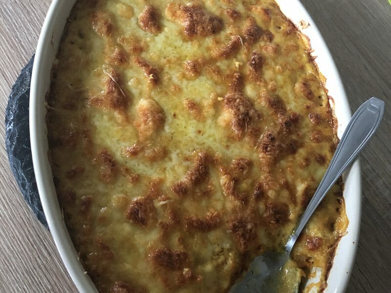 Cliquez pour zoomer ! Gratin de patates douces Thermomix par vb63