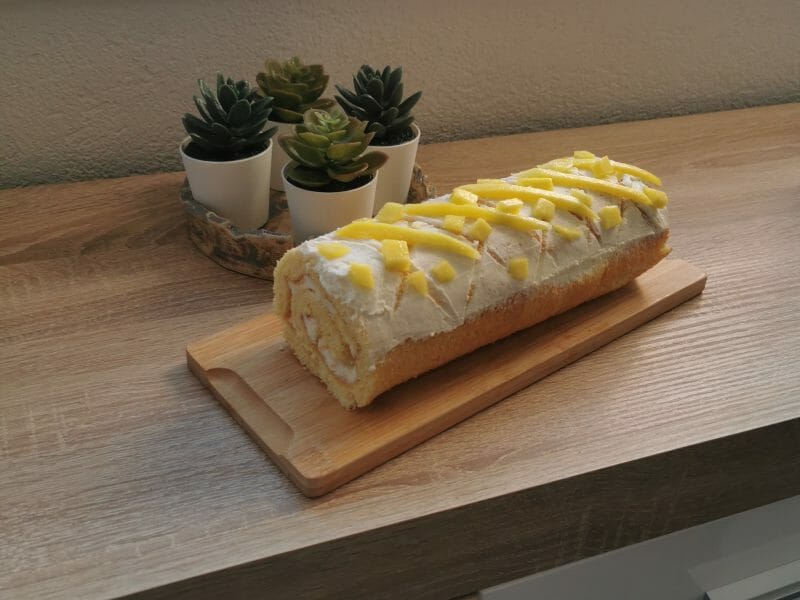 Cliquez pour zoomer ! Roulé à la mangue Thermomix par fabio_4