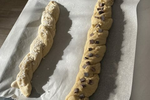 Cliquez pour zoomer ! Brioche tressée à la mie filante Thermomix par camille_161