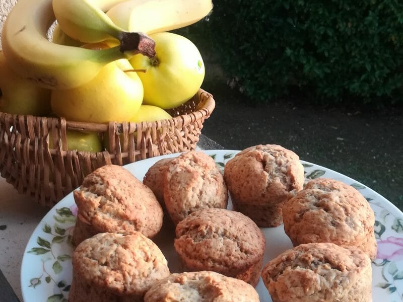 Cliquez pour zoomer ! Muffins à la banane Thermomix par liethana21