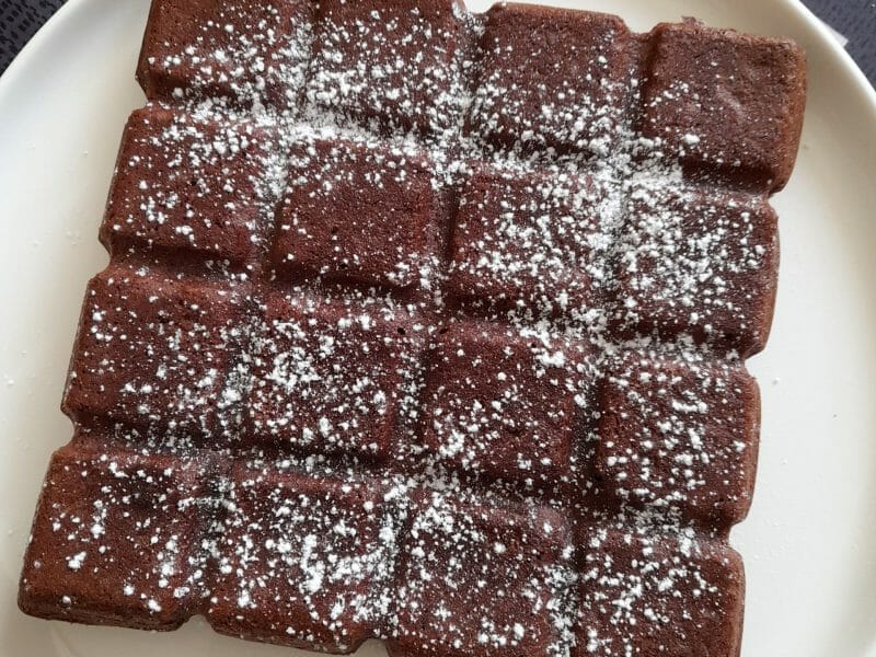 Cliquez pour zoomer ! Kladdkaka – Gâteau au chocolat suédois Thermomix par ciaobella