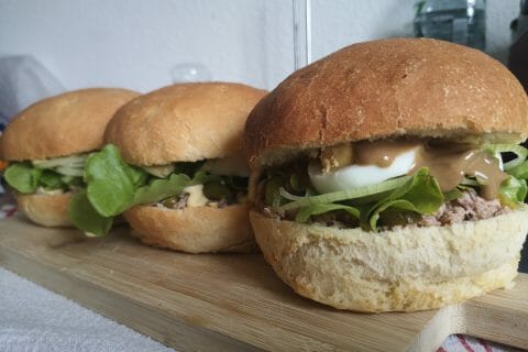 Cliquez pour zoomer ! Pain bagnat Thermomix par cynthia_1709