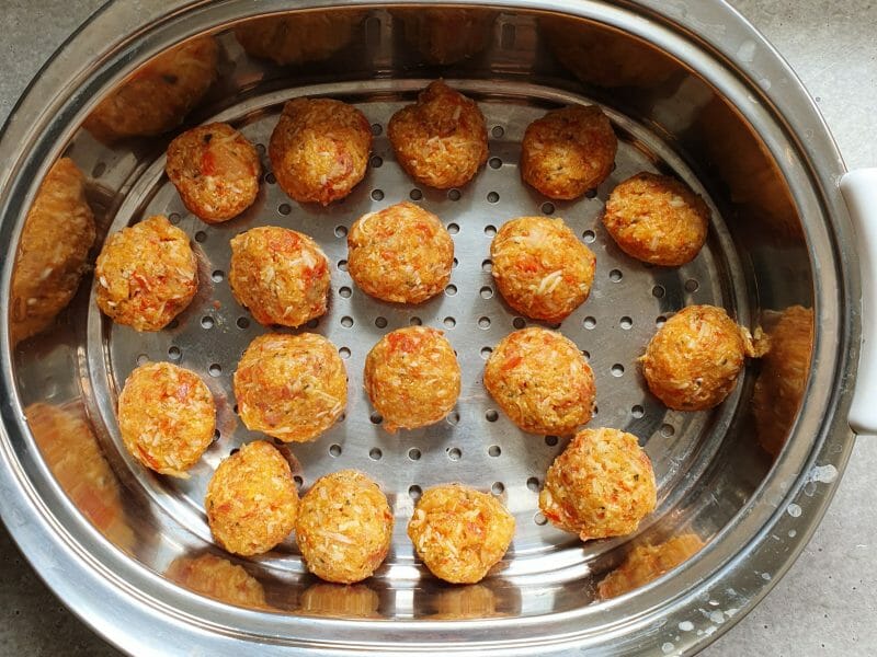 Cliquez pour zoomer ! Boulettes de poulet au chorizo Thermomix par prisc33