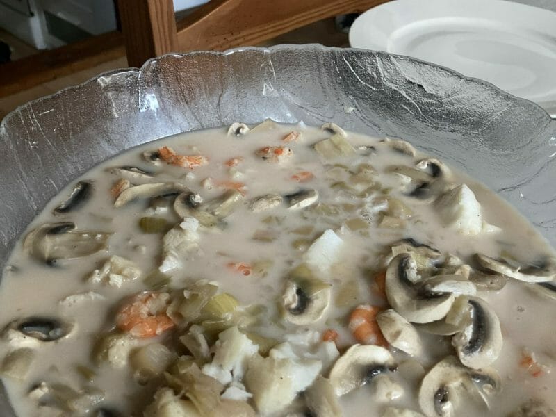 Cliquez pour zoomer ! Blanquette de lotte Thermomix par laurenetam