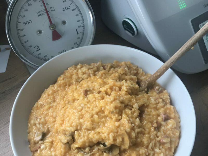 Cliquez pour zoomer ! Risotto au chorizo Thermomix par caro_41