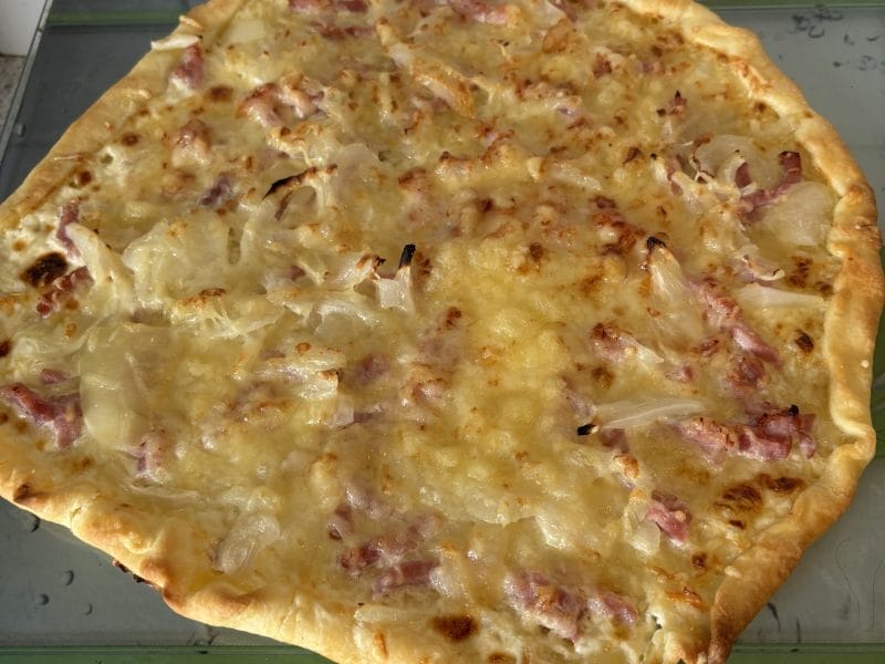 Cliquez pour zoomer ! Flammekueche traditionnelle Thermomix par silvie11