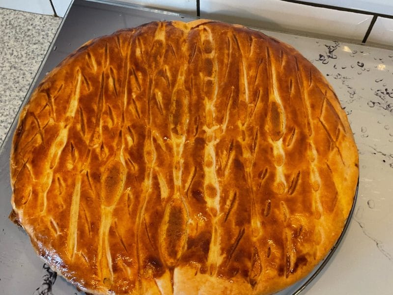 Cliquez pour zoomer ! Galette des rois à la frangipane Thermomix par silvie11