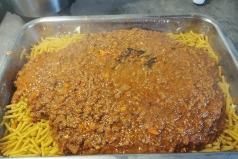 Cliquez pour zoomer ! Gratin de macaroni à la bolognaise Thermomix par Pinkrose