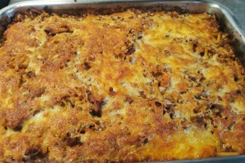 Cliquez pour zoomer ! Gratin de macaroni à la bolognaise Thermomix par Pinkrose
