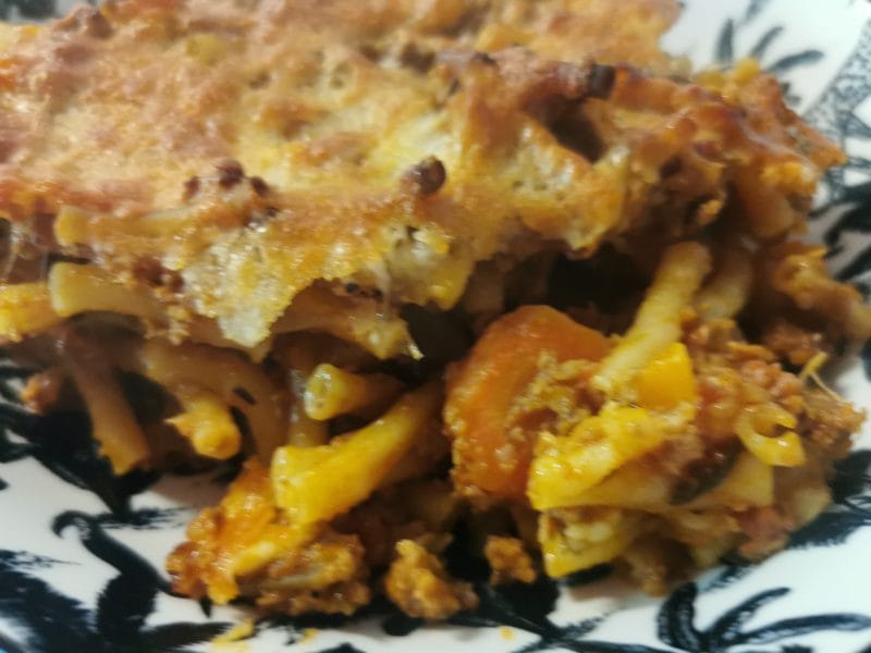 Cliquez pour zoomer ! Gratin de macaroni à la bolognaise Thermomix par Pinkrose