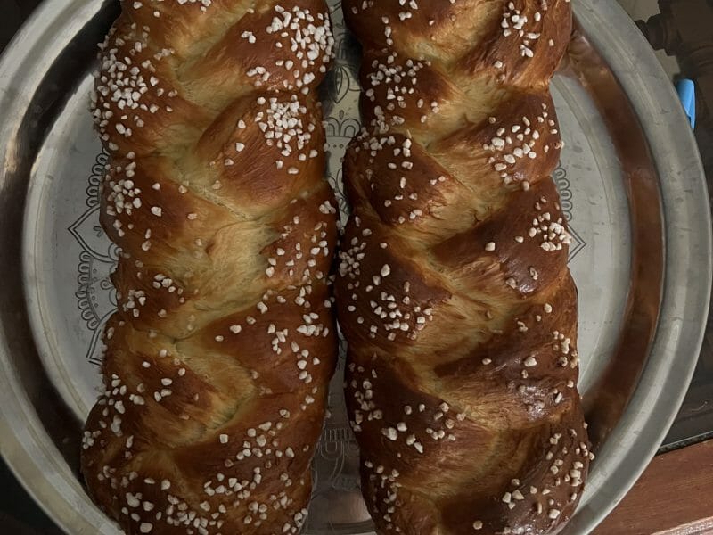 Cliquez pour zoomer ! Brioche tressée à la mie filante Thermomix par meghanooush