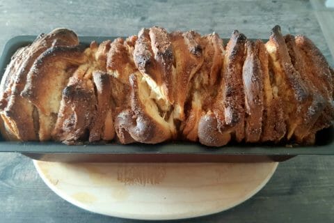 Cliquez pour zoomer ! Brioche à effeuiller à la cannelle Thermomix par c@mille